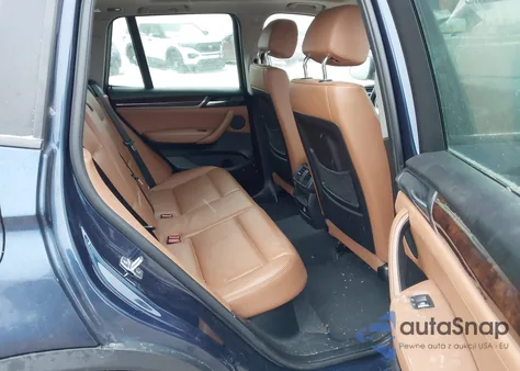 2016 BMW X3 xDrive28I из США, поврежденный, VIN 5UXWX9C54G0D92025